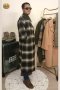 เช่าเสื้อกันหนาว รุ่น  Black Anthracite Single Breasted Coat	2108GCL1527FABK1