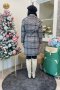 เช่าเสื้อกันหนาว รุ่น  Karanda Red strip in Dark Glacier Gray  Double Breasted Coat	2108GCL1531FAGY1
