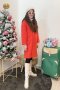 เช่าเสื้อกันหนาว รุ่น Flame Scarlet Double Breasted Coat	2109GCL1570FARE1