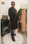 เช่าเสื้อกันหนาว รุ่น Anthracite Black Single Breasted Coat	2108GCL1468FABK1