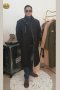 เช่าเสื้อกันหนาว รุ่น Nebulosity Black Double Breasted Coat	2109GCL1579FABK1