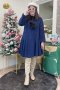 เช่าเสื้อกันหนาว รุ่น Classic Blue Single Breasted Coat	2109GCL1604FABL1