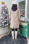 เช่าเสื้อโค้ทผู้หญิง รุ่น  Butter milk Yellow Straight Coat  902GCL166FABRS1