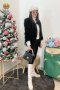 เช่าเสื้อกันหนาว รุ่น Anthracite Black Fur Coat	2109GCF1674FABK1
