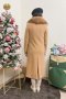 เช่าเสื้อกันหนาว รุ่น  Buckthorn Brown Double Breasted Coat	2110GCL1728FABR1