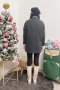 เช่าเสื้อกันหนาว รุ่น  Black Beauty Double Breasted Coat	2110GCL1731FAGY1