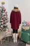 เช่าเสื้อกันหนาว รุ่น  Red Meriot Simple Buttom Up Coat	2110GCL1734FARE1