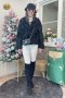 เช่าแจ็คเก็ตเฟอร์ รุ่น Dark Shadow Fur Jacket	2111GCF1783FABK1