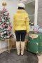 เช่าแจ็คเก็ตเฟอร์ รุ่น Daisy Yellow Chain Fur Jacket Coat	2201GCF1791FAYE1