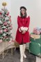 เช่าเสื้อกันหนาว รุ่น  Santy Christmas Single Breasted Coat	2201GCL1801FARE1