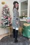 เช่าเสื้อกันหนาว รุ่น  Rich Black and White Single Breasted Coat	2202GCL1825FABK1