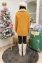 เช่าเสื้อกันหนาว รุ่น   Brown marrom dourado Double Breasted Coat	2204GCL1878FAYE1