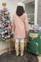 เช่าเสื้อกันหนาว รุ่น   Peach Pink Single Breasted Coat	2204GCL1881FAPK1