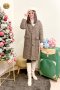 เช่าเสื้อกันหนาว รุ่น  Khakigrau Brown Single Breasted Coat	2205GCL1924FABR1