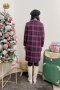 เช่าเสื้อกันหนาว รุ่น  Royal Blue and Red Single Breasted Coat	2205GCL1918FAMX1