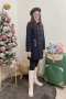 เช่าเสื้อโค้ทผู้หญิง รุ่น  Astral Night Pea Coat  902GCL191FABKS1