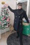 เช่าเสื้อโค้ทผู้หญิง รุ่น  Obsidian Breasted Coat  0909GCL2017FABK5XL1