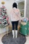 เช่าแจ็คเก็ตเฟอร์ รุ่น Fur Faux Pink Champagne jacket	905GJF2024FAPKL1