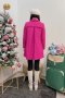 เช่าเสื้อโค้ทผู้หญิง รุ่น Pink Fucsia Single Breasted Coat	2110GCL2128FAPK1