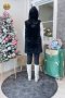 เช่าแจ็คเก็ตเฟอร์ รุ่น Obsidian Faux Fur Waistcoat	904GGL352FABKM1