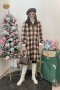 เช่าเสื้อโค้ทผู้หญิง  รุ่น  Hickory and Tortilla Single Breasted Trench Coat	 2101GCL913FABR1