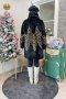 เช่าเสื้อโค้ทผู้หญิง  รุ่น  Mantilla Comb Faux Fur Coat	2101GCF919FAGN1
