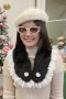 เช่าปกเฟอร์แท้ตกแต่ง  Fur Collar  2108GFUR019BKF1