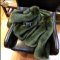 เช่าแจ็คเก็ตเฟอร์ รุ่น Fur Faux Peecock Green jacket	909GJF545FAGNL1