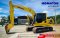 KOMATSU PC130-8 กล้องหลัง จอเหลือง