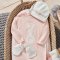 Knitted Bunny Romper - Pink