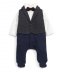 Mock Layer Waistcoat All-in-One