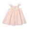 3D Flower Mesh Dress