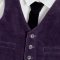 Velvet Waistcoat & Shirt Set