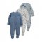 Whale Sleepsuits Multipack - Set of 3