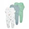 Fruit Jersey Sleepsuits - 3 Pack