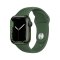 Apple Watch Series 7 GPS + Cellular Green Aluminium Case with Clover Sport Band