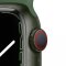 Apple Watch Series 7 GPS + Cellular Green Aluminium Case with Clover Sport Band
