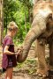 ดูแลช้างครึ่งวันตอนบ่าย Elephant Jungle Sanctuary