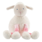 Moulin Roty ตุ๊กตาแกะ ตุ๊กตาออร์แกนิค ขนนุ่ม ปลอดภัย ผ้าใยธรรมชาติ100% สูง 18cm. Lila Sheep MR-643024