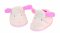 Moulin Roty ถุงเท้า รองเท้า เด็กอ่อน 0-9 เดือน ถุงเท้าเด็กแรกเกิด ถุงเท้าทารก ลายลูกแกะ Lila Sheep Slippers MR-643013