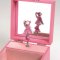Moulin Roty กล่องดนดรีไม้ หีบเพลงไม้ Music Box มีลิ้นชักเก็บของ ตุ๊กตาเต้นได้ Lila MusicBox MR-643104