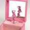 Moulin Roty กล่องดนดรีไม้ หีบเพลงไม้ Music Box มีลิ้นชักเก็บของ ตุ๊กตาเต้นได้ Lila MusicBox MR-643104