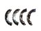 SHOE SET,RR BRAKE