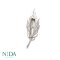 SILVER BROOCH