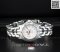 T​ A​ G​⌚ Heuer Fishbone Professional Stainless Steel Quartz Dial with SapphireCryatal 200Meters หน้าขาว 1 ชั้นสายด้านสลับเงา