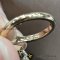 Used ​- Bvlgari Diva ring pinkgold&diamond Pink Gold diamond แหวนทีจี้เพชรห้อย ปี2018