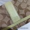 COACH Green Signature Coach Wallet