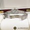 U​S​ED​  T​ag​ Heuer Aquaracer 2k Quartz Dial With Pearl Set Sapphire Cryatal 300Meters หน้ามุกขาว​ หลักขีดสายเงาสลับด้านล้วนบานพับงัด
