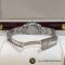 Rolex Oyster Perpetual ตันสายเต้าหู้ Steel หน้าแผ่นซีดีดำ Lady Noอปก Used good