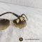 USED Louis Vuitton Goldtone Metal Frame Monogram Conspiration Pilote Sunglasses-Z0164U